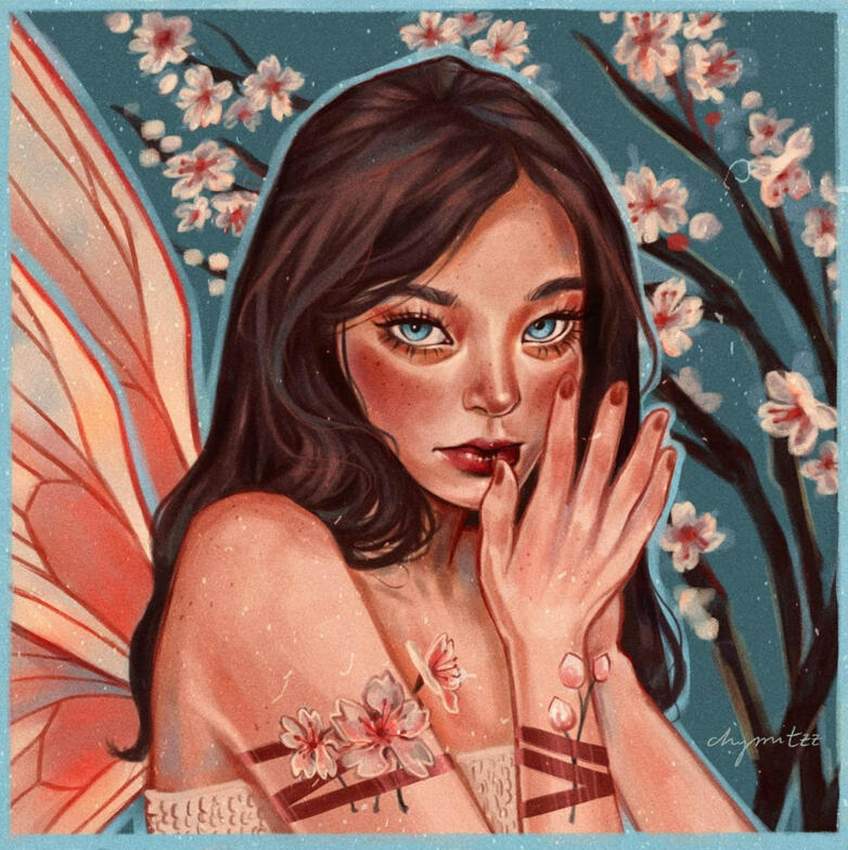 Prunus mume (plum blossom)